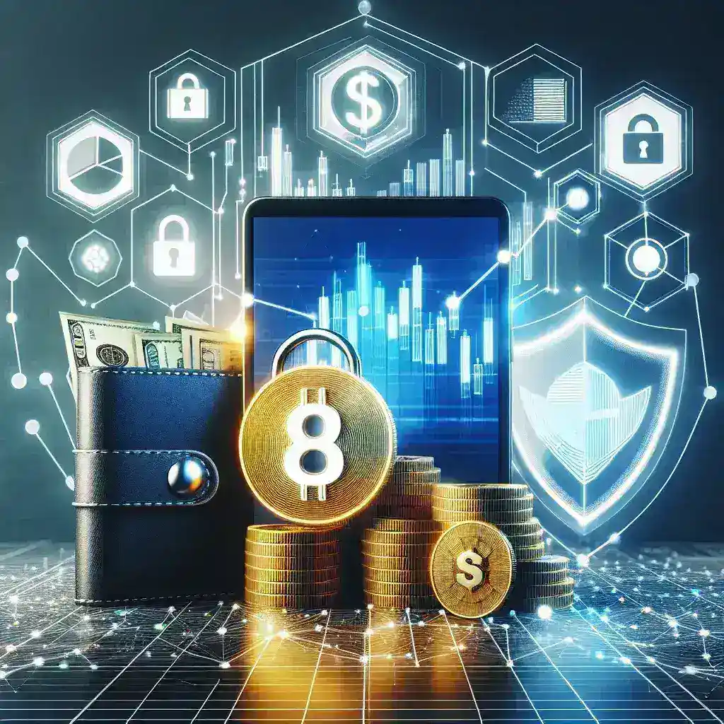 "Infographic illustrating Mercado Fintech's new digital security regulations, highlighting key features and compliance measures in the fintech industry."