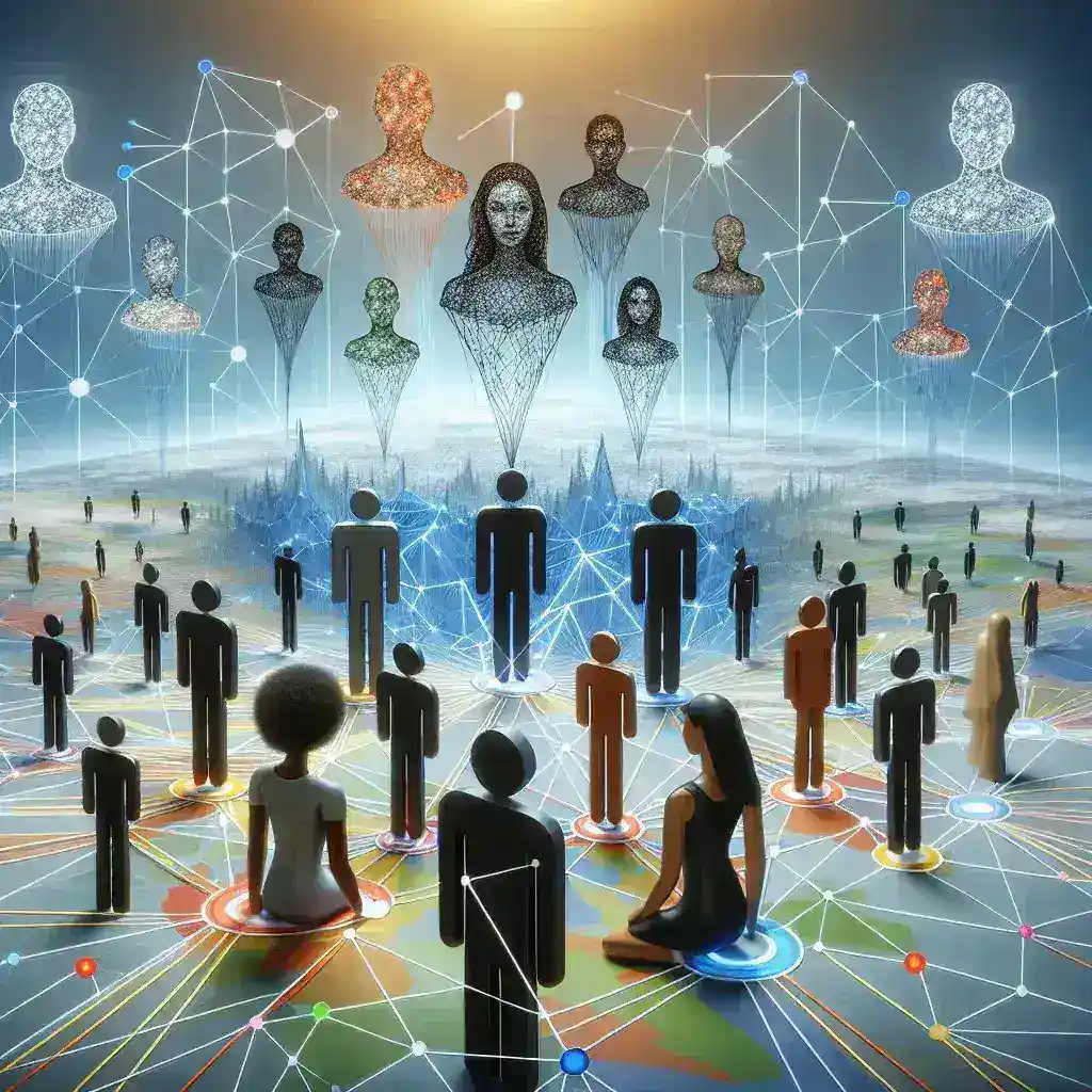 "Ilustrasi uji coba integrasi protokol desentralisasi oleh Threads untuk jejaring sosial, menunjukkan antarmuka aplikasi dan fitur baru yang sedang dikembangkan."